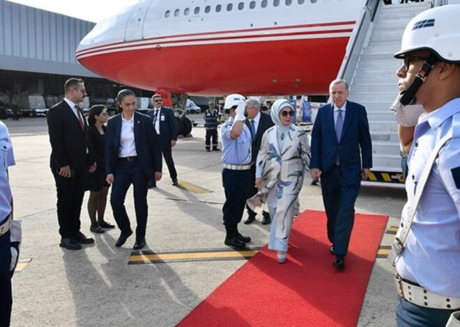 Erdoğan, G20 Liderler Zirvesi için Brezilya’da